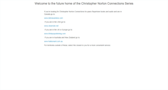 Desktop Screenshot of christophernortonconnections.com